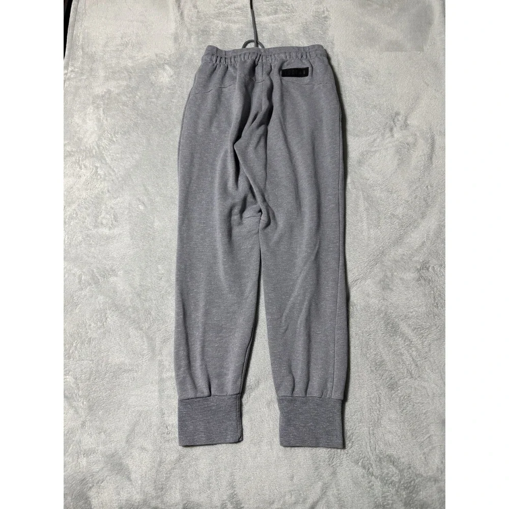 Nike Jordan Joggers Mens Medium Icon Fleece Cuffed Sweatpants 809472 Gray